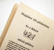 Horváth János: Kis könyv a könyvről.  Sorszámozott: 100/27.  Kossuth Zsuzsa Gimnázium és Ipari Szakk...