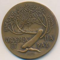 Vatikán 1960. "XXIII. János" Br emlékérem. Szign.: Manzú (33mm) T:2 Vatican 1960. "Po...