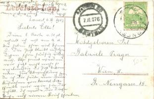 Zernest, Zarnesti; Fő utca, Vendéglő a Turistához / main street, restaurant (EK)