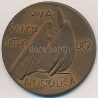 Vatikán 1962. "XXIII. János / A második vatikáni zsinat megnyitása" Br emlékérem. Szign.: ...