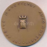 Olaszország 1966. "Dante-centenárium" Br emlékérem eredeti gyártói "Johnson Milano Ro...