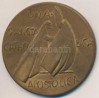 Vatikán 1962. "XXIII. János / A második vatikáni zsinat megnyitása" Br emlékérem. Szign.: ...