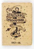 1917 Zászlónk diáknaptára az 1917-1918. iskolai évre, VII. kötet