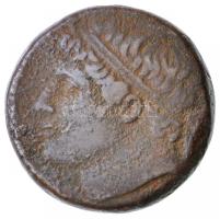 Ókori Görögország / Szürakuszai / II. Hierón Kr. e. 270-215. Hemilitron Br (15,7g) T:2-,3 Ancient Greece / Syracuse / Hiero II 270-215. BC Hemilitron Br "[IERONOS]" (15,7g) C:VF,F