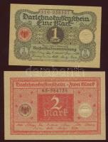 Német Birodalom 1920. 1M,2M T:I