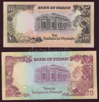 Szudán 1987-90. 25p-100Ł 8klf, teljes sor! T:I