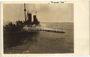 Torpedo los / K.u.K. Kriegsmarine, torpedo firing