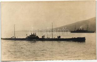 K.u.K. Kriegsmarine, Unterseeboot / Austro-Hungarian submarine, photo