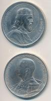 1938. 5P "Szent István" Fe modern replika + 1939. 5P "Horthy balra" Fe modern re...