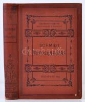 Schmidt, F.: A gyakorlati fotografozás kézikönyve. Bp., 1897, Királyi Magyar Természettudományi Társulat (Természettudományi Könyvkiadó Vállalat 59.). Díszes, kicsit foltos vászonkötésben, egyébként jó állapotban.