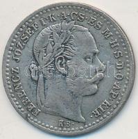 1870KB 10kr Ag "Váltó Pénz" T:2- Adamo M10.1