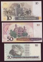 Brazília 1950-1993. 25db klf bankjegy T:I