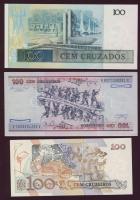 Brazília 1950-1993. 25db klf bankjegy T:I