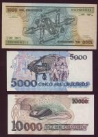 Brazília 1950-1993. 25db klf bankjegy T:I