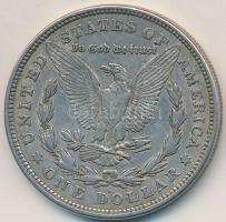 Amerikai Egyesült Államok 1921D 1$ Ag "Morgan" T:2- USA 1921D 1 Dollar Ag "Morgan Dollar" C:VF