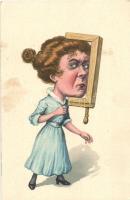 10 db RÉGI motívumlap, vegyes minőség; művész, folklór, üdvözlő / 10 old motive postcards, mixed qua...