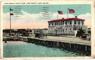 Long Island, Long Beach Yacht Club, automobiles (EK)