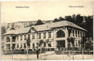 Balatonaliga, Rákóczi szálloda, kiadja Novák Jenő (EK)