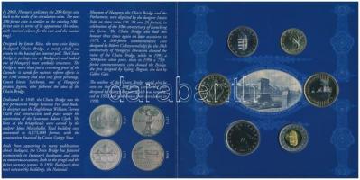 2009. 5Ft-200Ft 6klf db dísztokos forgalmi szettben "Lánchíd" T:BU