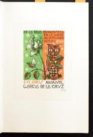 1972 Helmer Fogedgaard og Johnny Kohler: Exlibris i farver. 15. samling. Privattryk. Sorszámozott:10...