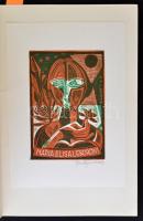 1972 Helmer Fogedgaard og Johnny Kohler: Exlibris i farver. 14. samling. Privattryk. Sorszámozott:10...