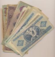 30db-os vegyes magyar pengő és forint bankjegy tétel T:III,III-