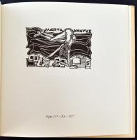 1978 Andor Semsey: Bela Stettner - en ungarsk grafiker hans exlibris og nytarsgrafik. Exlibristen. S...