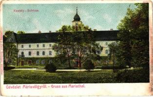 Máriavölgy, Marianka, Mariathal; Kastély / Schloss / castle (kis szakadás / small tear)