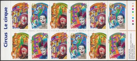 Circus stamp booklet Cirkusz bélyegfüzet