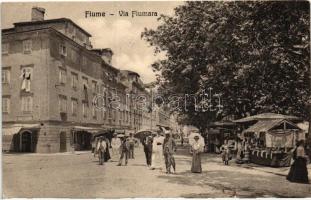 Fiume, Via Fiumara / street (EK)