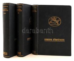 H.A.L. Fisher: Európa története I-III., Bp., (é.n.), Singer és Wolfner. Térképekkel illusztrálva. Kiadói aranyozott, egészvászon kötésben, szép állapotban.