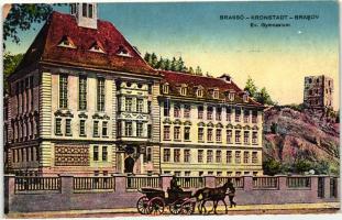 Brassó, Kronstadt, Brasov; Evangélikus gimnázium / grammar school (EK)