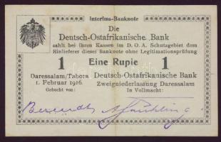 Német Kelet-Afrika 1916.02.01. 1R T:II