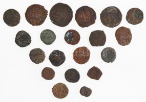 India vegyes rézpénz tétel (20x) T:2-,3
India mixed Cu coin lot (20x) C:VF,F