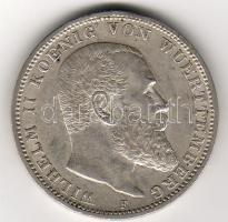 D.Reich/Württemberg 1909  3MK Wilhelm II. ezüst T:2 pici ph