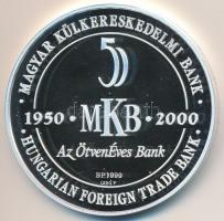 Lebó Ferenc (1960-) 2000. "50 éves az MKB / A legnagyobb magyar - Széchenyi István" Ag eml...