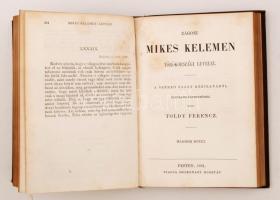 Zágoni Mikes Kelemen törökországi levelei. A szerző saját kéziratából életrajzi értekezéssel közli T...