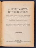 3 db gazdasággal kapcsolatos könyv-Dr. Mariska Vilmos: Magyar pénzügyi törvényisme. Bp., 1877, Frank...