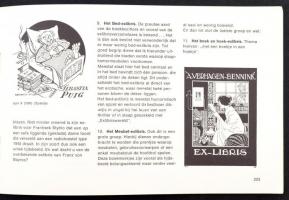 1970 Exlibris Wereld. Ex libris témával foglakozó kiadvány 4 száma, illusztrációkkal, 13x20cm / 4 vo...