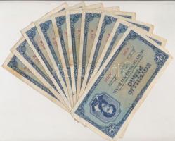 1945. 1.000.000P (30x) T:III,III-