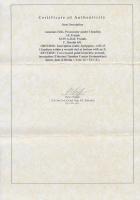 Júdea / Antonius Felix helytartósága Kr. u. 54.  Prutah Cu, tanúsítvánnyal (1,83g) T:3
Judea / Anto...