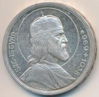 1938. 5P Ag "Szent István" T:2 Adamo P8.1