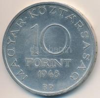 1948. 10Ft Ag "Széchenyi" T:2 kis ph. Adamo EM2