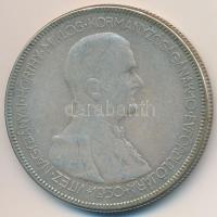 1930. 5P Ag "Horthy jobbra" T:3 karc Adamo P8