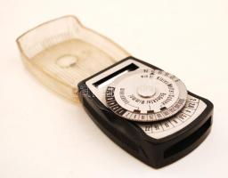 Platin-Werk G. Räder Filux Rekord optikai megvilágításmérő  / vintage exposure meter