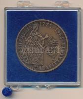 Bognár György (1944-) 1985. "40 éves a BÁV" kétoldalas Br emlékérem, eredeti plombált plas...