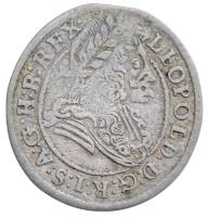 1698. Poltura Ag "I. Lipót" (1,02g) T:2- Huszár: 1482., Unger II.: 1093.a