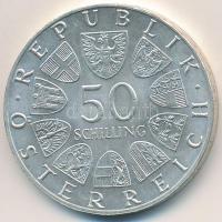 Ausztria 1978. 50Sch Ag "Franz Schubert" T:2 Austria 1978. 50 Schilling Ag "Franz Sch...