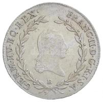 1795B 20kr Ag I. Ferenc Körmöcbánya (6,59g) T:1-,2 / Hungary 1795B 20 Kreuzer Ag Franz I Kremnitz (6,59g) C:AU,XF Huszár: 1964., Unger III.: 1375.a