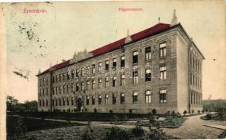 Érsekújvár, Nové Zámky; Főgimnázium / grammar school (vágott / cut)